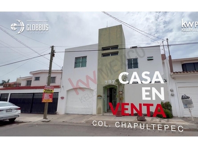 Casa en venta, Colonia Chapultepec, Culiacán, Sinaloa