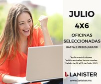 8 m oficina en renta promociones en julio leon guanajuato