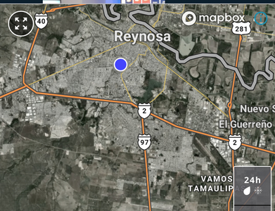 Amplió Terreno Libramiento 6 Carriles De Reynosa Tamps.