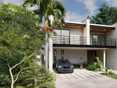 Casa en venta en Chablekal, Mérida, con amenidades en privada