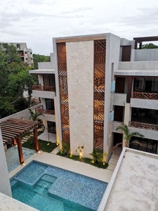 DEPARTAMENTO EN PLANTA BAJA CON ALBERCA PRIVADA EN EN ALDEA ZAMÁ TULUM