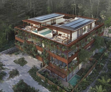 VENTA DE PENTHOUSE EN DESARROLLO PREMIUM ALDEA ZAMA TULUM