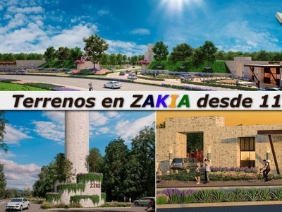 Venta de Terrenos en Zakia desde 119 m2, Clusters con Amenidades y Seguridad..