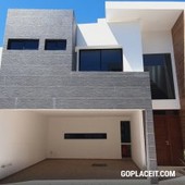 en venta, casa nueva en fraccionamiento, minimalista, en zona dorada de cuernavaca - 3 habitaciones - 4 baños