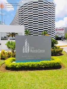 DEPARTAMENTO CON MUEBLES MALECON AMERICAS CANCUN