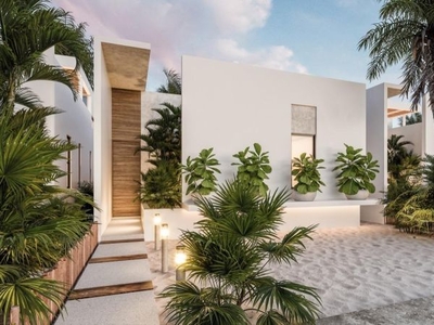 casa en venta en las playas yucatecas- dentro de privada con amenidades