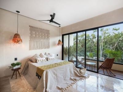 Departamento con Rooftop en Tulum Kauil