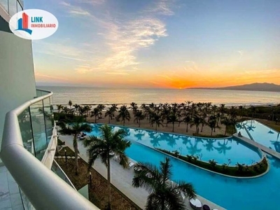 Departamento en venta en Nuevo Vallarta, Maritima, a pie de Playa Flamingos,