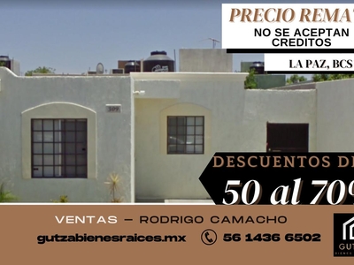 Doomos. Gran Remate, Casa en Venta, El Camino Real, La Paz, Baja California Sur - RCV