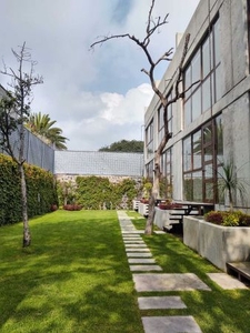 hermosas casas nuevas con jardín pedregal de san Nicolás Tlalpan cdmx