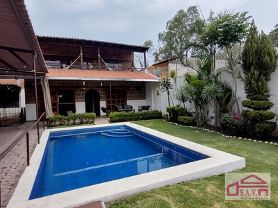 Casa En Renta Con Alberca Y Jardín, En Col. Granjas, Cuernavaca Morelos.