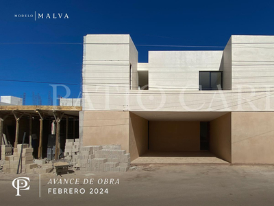 Casa En Venta En Mérida, Patio Carey Mod. Malva, Sep 2023.