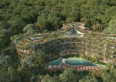 1 cuarto, 132 m departamento en tulum, mistiq gardens con excelente ubicación