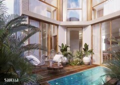 2 cuartos, 176 m increible villa en tulum roof top plunge pool 2hab