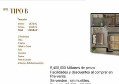 Departamentos en venta - 149m2 - 2 recámaras - Pitic - $3,600,000