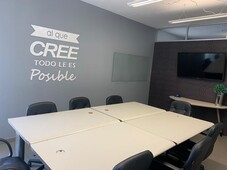 espacio totalmente equipado para sus reuniones