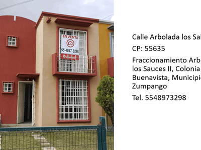 Casa en venta Privada Belsamina, Arbolada Los Sauces, Zumpango, México, 55635, Mex
