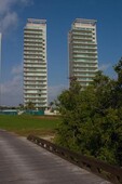 doomos. cancun towers, departamento amueblado de lujo vista al mar & campo de golf
