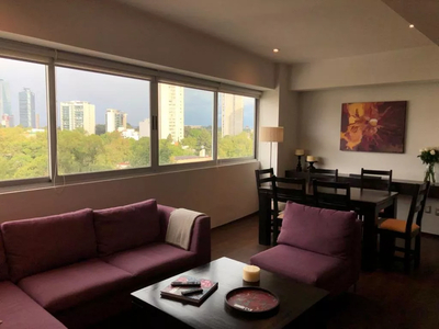 Departamento De Lujo En Polanco, Vista Panoramica, 147 M2, Ubicado En Arquimedes En La Mejor Zona, Entre Campos Eliseos Y Masaryk, Planta 8 Un Solo Departamento Por Piso