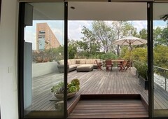 departamento, penthouse en venta en polanco con terraza privada - 3 baños - 210 m2