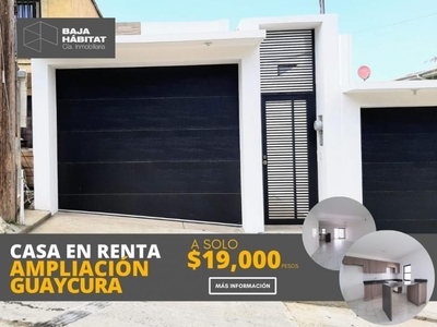 Casa en Renta en Guaycura Tijuana, Baja California