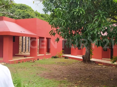 Quinta Arbolada Con Casa De 1 Nivel En Chiná, Campeche, Campeche