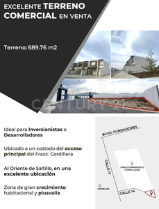 Se Vende Terreno En Saltillo