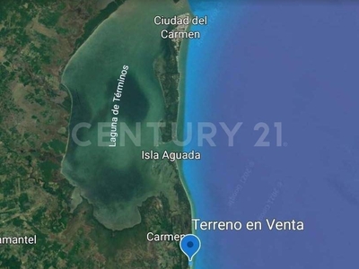 Terreno A Orilla De Playa En Sabancuy Campeche. A 35 Kms De Isla Aguada.