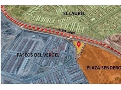 Terreno Comercial En Venta, Paseos Del Vergel, Acceso Por Blvd 2000