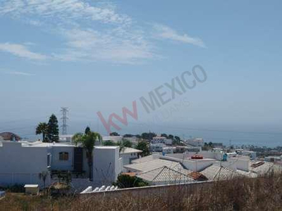 Terreno Con Vista Al Mar Con Seguridad En Zona Excluisva En Baja Malibu Cerca De Tijuana, Rosarit...