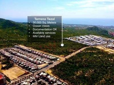 Terreno Para Desarrollar En El Tezal De Cabo San Lucas Con Vista Al Mar Y A El Arco