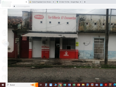 Vendo Propiedad Como Terreno Zona Centro Tapachula