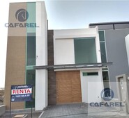 doomos. casa nueva en renta en condesa juriquilla - oportunidad fr