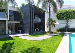casa en venta - vista hermosa, cuernavaca morelos - espectacular residencia moderna - 4 habitaciones - 600 m2