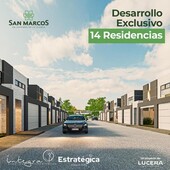 CASAS NUEVAS EN LA GLORIA, SAN MARCOS RESIDENCIAL.