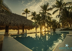 magnifica villa a pie de playa, 27 huéspedes, chef incluido - pie de la cuesta, acapulco
