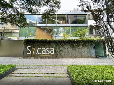 Departamento en renta Polanco CDMX, amplia area de sala y comedor 3 Recamaras + estudio, Polanco - 4 baños