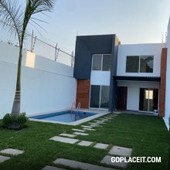 Casa en Venta - FRACCIONAMIENTO EL ZAPOTE, JIUTEPEC CENTRO, onamiento El Zapote - 1 recámara - 140.00 m2
