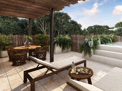 Departamento en venta en Tulum , Gran Tulum, Penthouse 3 recamaras