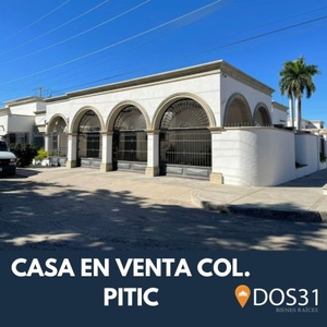 Hermosa y amplia casa en venta en la Colonia Pitic