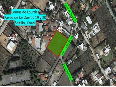 TerrenosenVentaenLomas de Lourdes