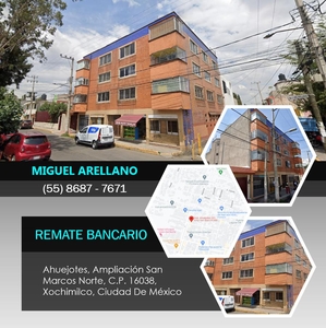 Doomos. Departamento en Venta en Ahuejotes, Ampliación San Marcos Norte, Xochimilco, Ciudad de México