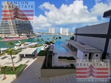 2 recamaras en renta en puerto cancún cancún