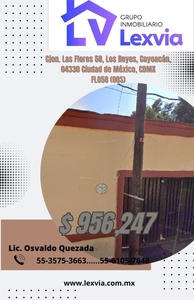 Casa en Venta en PUEBLO LOS REYES Coyoacán, Distrito Federal