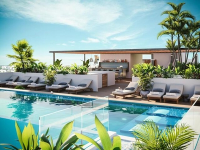 Beautiful 1 Bedroom Apt | Playa Del Carmen | Infinity Pool, Sky Bar, Hammock Lounge