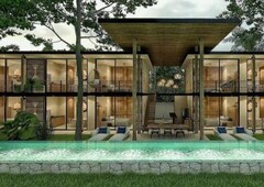2 cuartos, 173 m villa 2 hab, piscina y roof garden privados, tulum