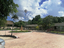 rancho en venta en cholul muy cerca de merida con alberca y amplios jardines, yucatan