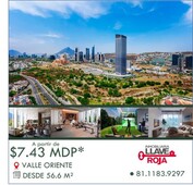 DEPARTAMENTOS EN VENTA EN VALLE ORIENTE