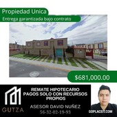 En Venta, CASA EN COL. VILLAS DE CHALCO CHALCO EDOMEX REMATE BANCARIO, Villas de Chalco