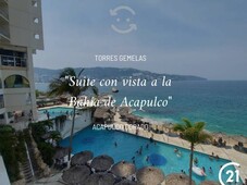 venta de suite con vista al mar en acapulco -